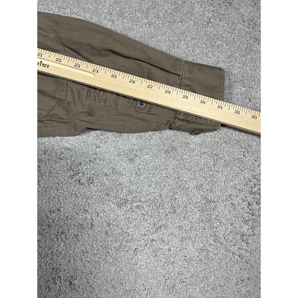 Harley Davidson Button Down Shirt Mens Large Embroidered Bald Eagle Pockets - Picture 15 of 15